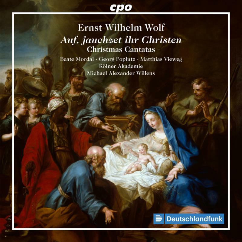 Beate Mordal; Elvira Bill; Georg Poplutz; Matthias Vieweg; Andrey Akhmetov; Kölner Akademie - Ernst Wilhelm Wolf: Christmas Cantatas - 555524-2