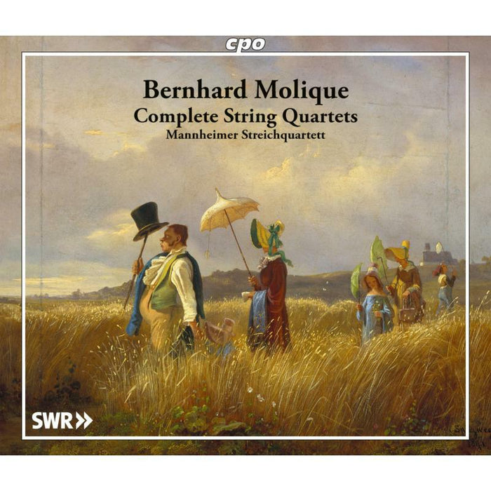 Mannheimer Streichquartett - Bernhard Molique: Copmlete String Quartets - 555534-2