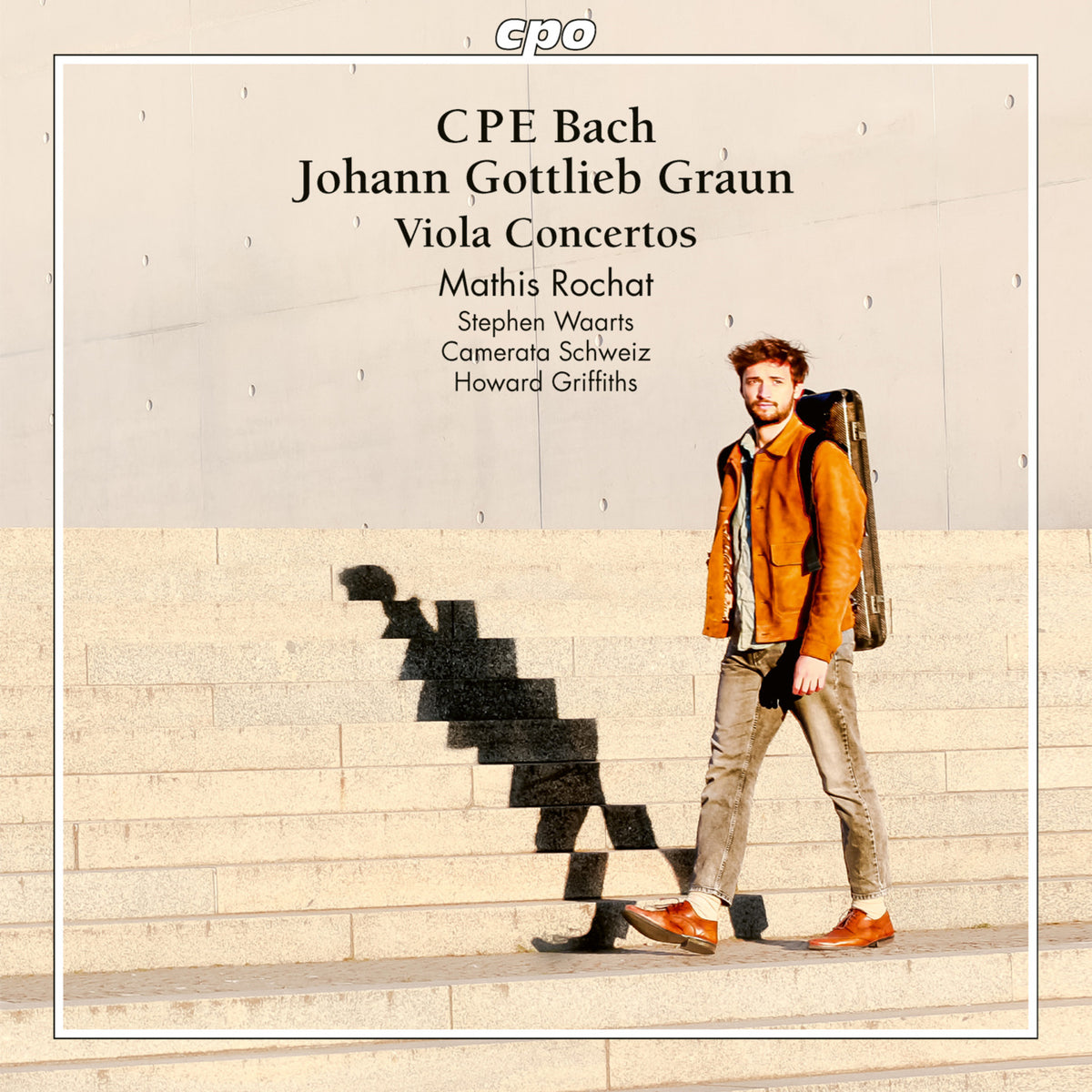 Mathis Rochat; Stephen Waarts; Christine Theus; Camerata Schweiz; Howard Griffiths - Carl Philipp Emanuel Bach; Johann Gottlieb Graun: Viola Concertos - 555613-2