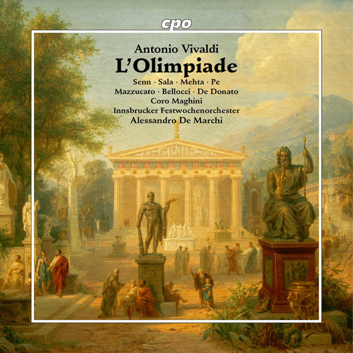 Christian Senn; Margherita Maria Sala; Benedetta Mazzucato; Raffaele Pe; Bejun Mehta; Coro Maghini; Innsbrucker Festwochenorchester; Alessandro De Marchi - Antonio Vivaldi: L'Olimpiade - 555651-2