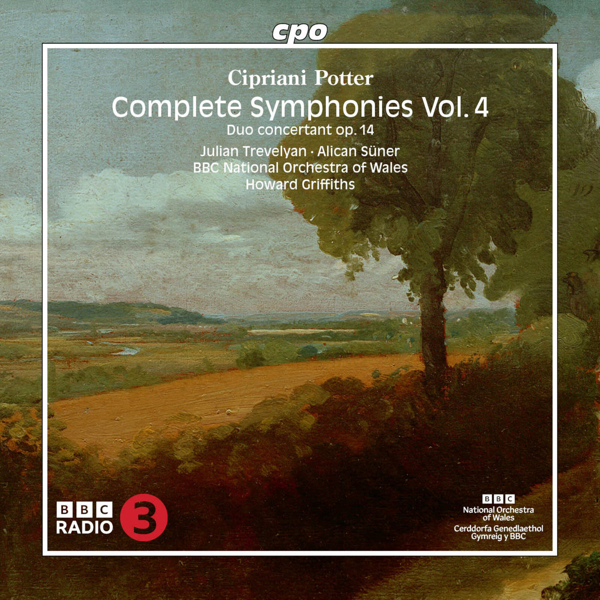 Julian Trevelyan; Alican Suner; BBC National Orchestra of Wales; Howard Griffiths - Cipriani Potter: Complete Symphonies, Vol. 4 - 555662-2