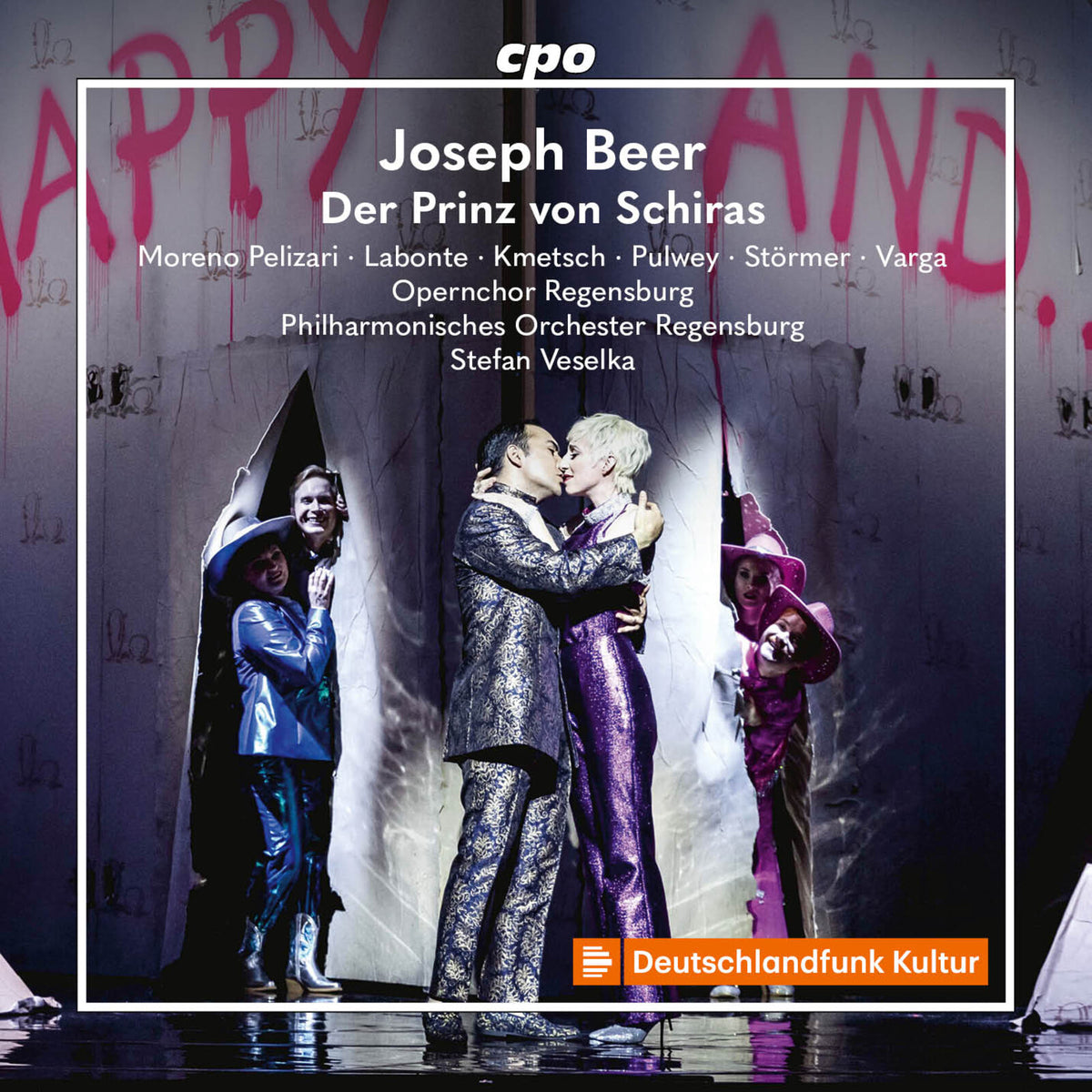 Carlos Moreno Pelizari; Theodora Varga; Michael Haake; Scarlett Pulwey; Matthis Stormer; Opernchor Regensburg; Philharmonisches Orchester Regensburg; Stefan Veselka - Joseph Beer: Der Prinz von Schiras - 555670-2