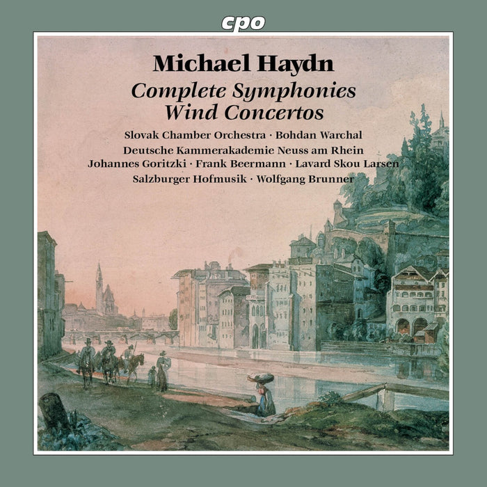 Slovak Chamber Orchestra; Deutsche Kammerakademie Neuss am Rhein; Salzburger Hofmusik; Bohdan Warchal; Johannes Goritzki; Frank Beermann; Lavard Skou Larsen; Wolfgang Brunner - Michael Haydn: Complete Symphonies; Wind Concertos - 555673-2