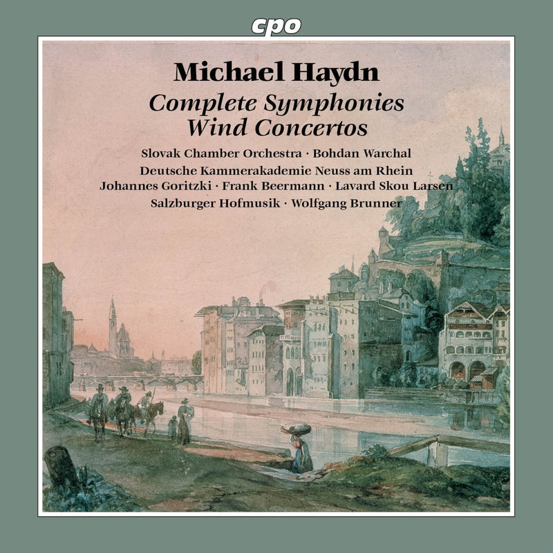 Slovak Chamber Orchestra; Deutsche Kammerakademie Neuss am Rhein; Salzburger Hofmusik; Bohdan Warchal; Johannes Goritzki; Frank Beermann; Lavard Skou Larsen; Wolfgang Brunner - Michael Haydn: Complete Symphonies; Wind Concertos - 555673-2