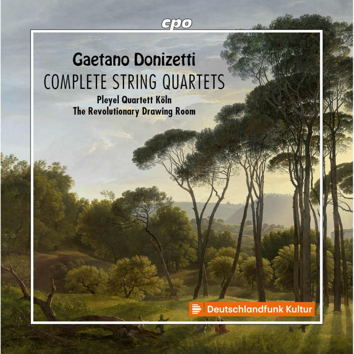 Pleyel Quartett Koln; The Revolutionary Drawing Room - Gaetano Donizetti: Complete String Quartets - 555675-2