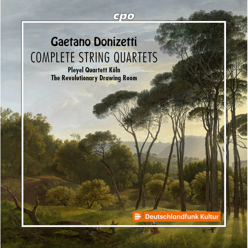 Pleyel Quartett Koln; The Revolutionary Drawing Room - Gaetano Donizetti: Complete String Quartets - 555675-2
