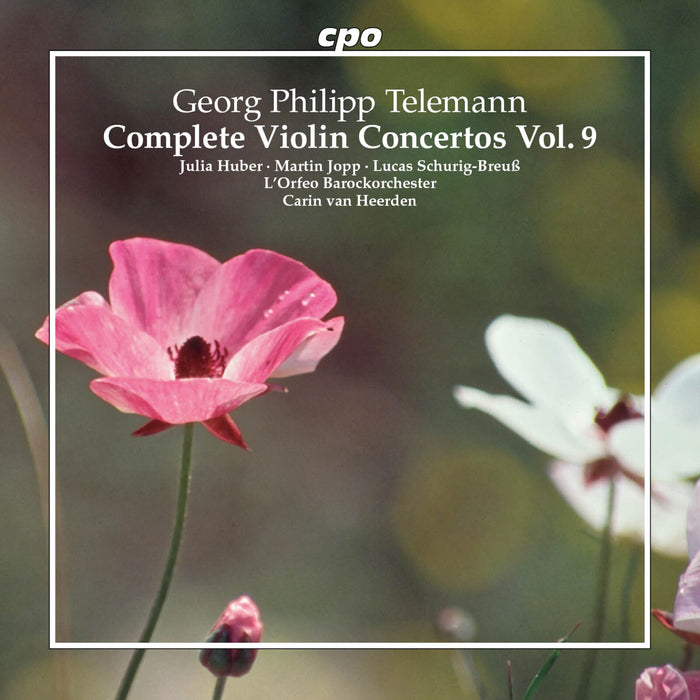 Julia Huber; Martin Jopp; Lucas Schurig-Breub; L'Orfeo Barockorchester; Carin van Heerden - Georg Philipp Telemann: Complete Violin Concertos, Vol. 9 - 555699-2