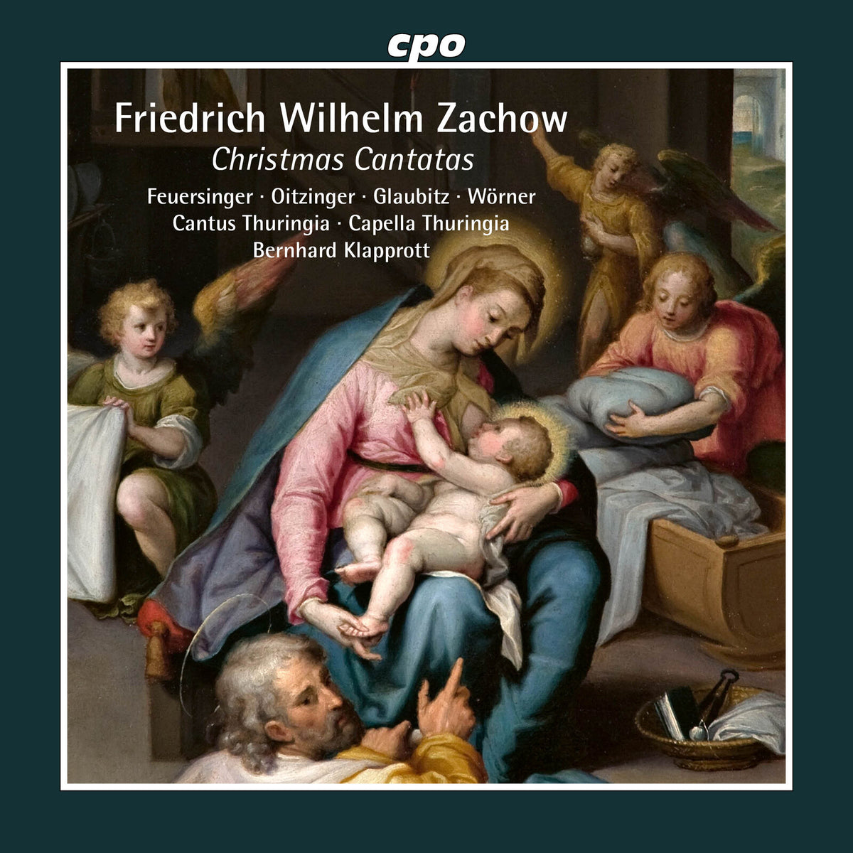 Cantus Thuringia; Capella Thuringia; Bernhard Klapprott - Friedrich Wilhelm Zachow: Christmas Cantatas - 555712-2