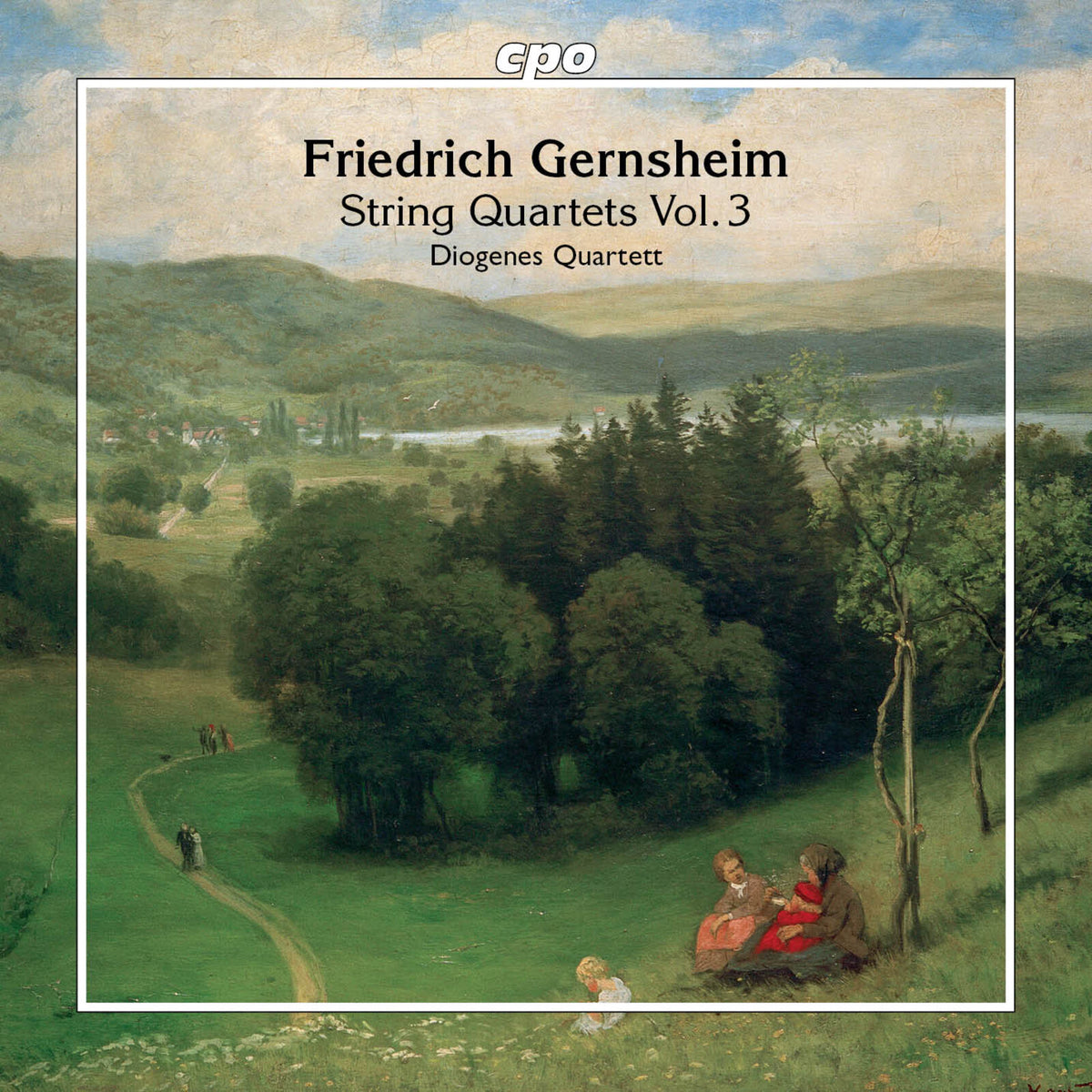 Diogenes Quartet - Friedrich Gernsheim: String Quartets, Vol. 3 - 555762-2