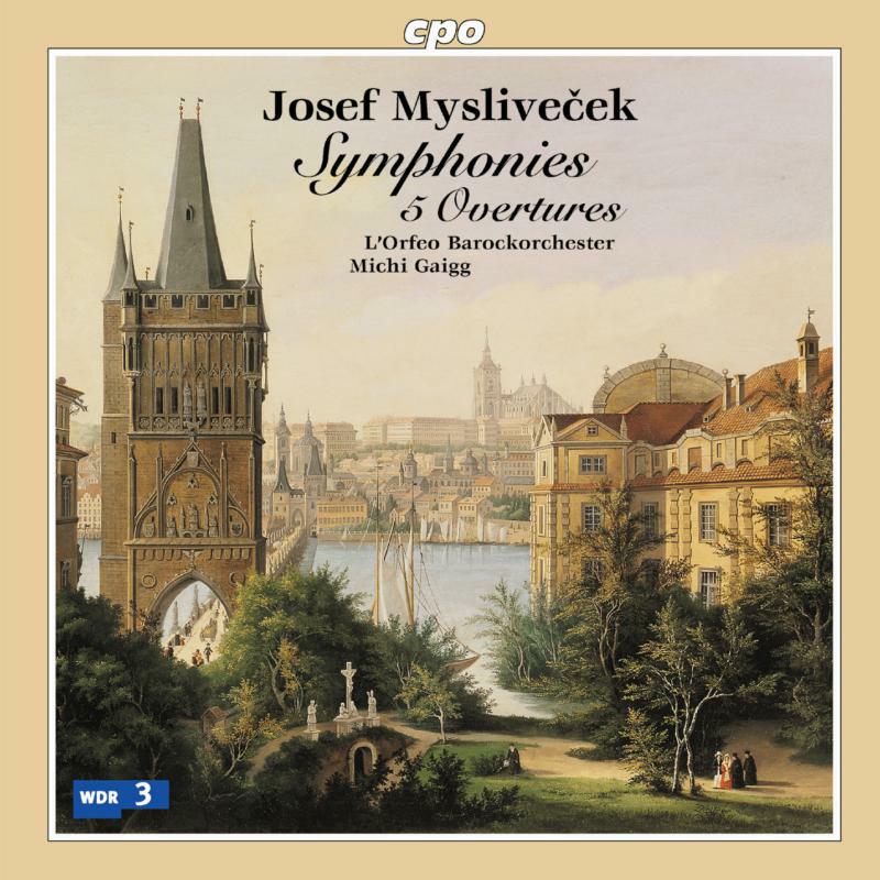 L'Orfeo Barockorch:Gaigg - MYSLIVECEK, SYMPHONIES 5 OVERTURES - 777050-2