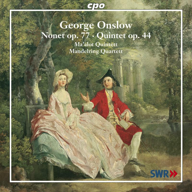 Ma'A Lot 5Tet:Mandelring 4Tet - George Onslow, NONET OP. 77 QUINTET OP. 44 - 777151-2