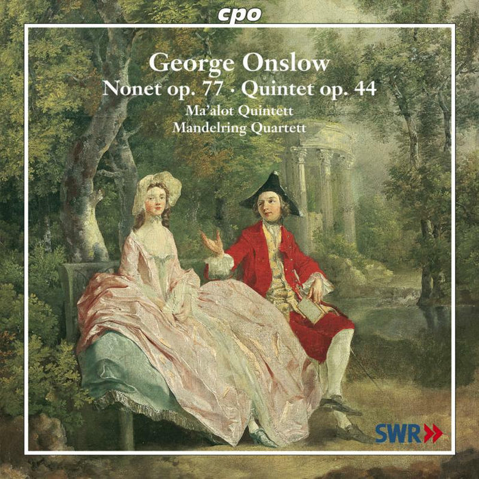 Ma'A Lot 5Tet:Mandelring 4Tet - George Onslow, NONET OP. 77 QUINTET OP. 44 - 777151-2