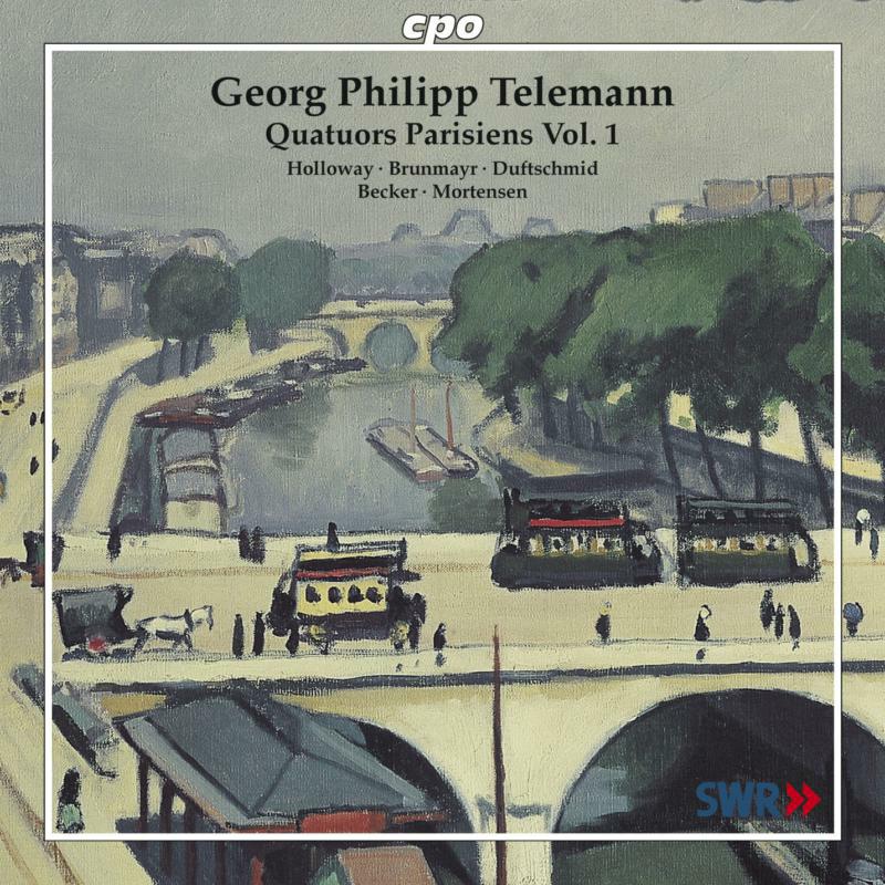 Holloway:Brunmayr:Duftschmid - Telemann: Quatuors Parisiens 1 - 777375-2