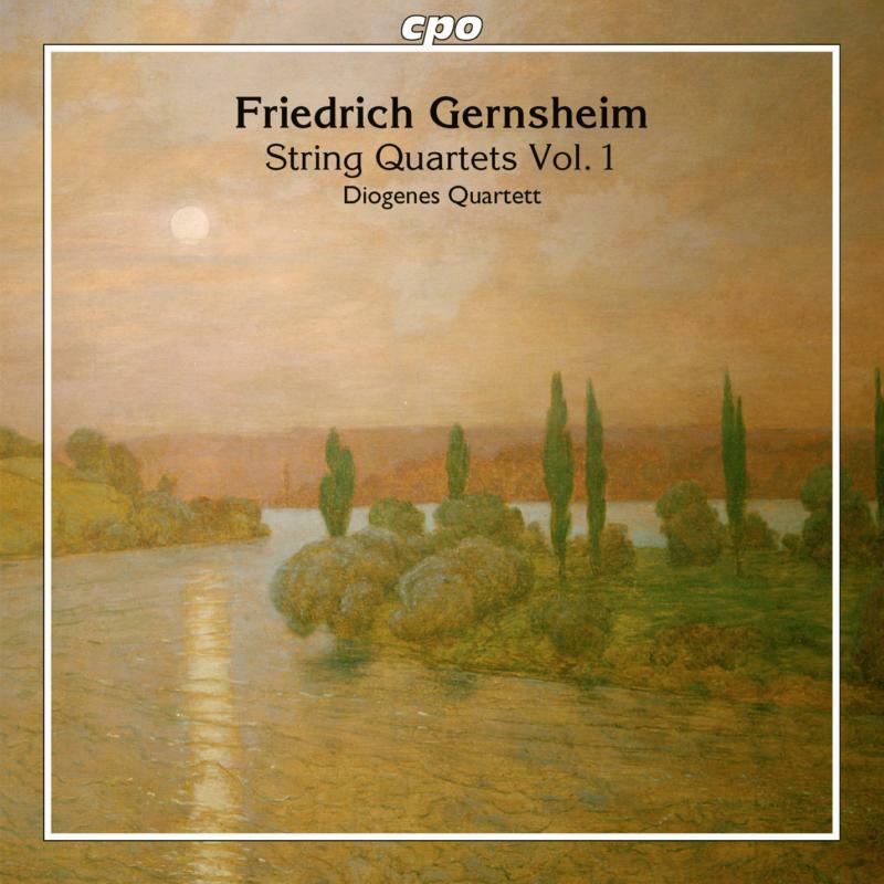 Diogenes Quartett - Friedrich Gernsheim: String Quartets, Vol. 1 - 777387-2