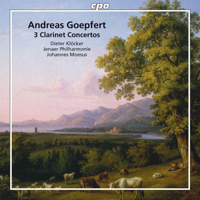 Kloecker:Jenaer Po:Moesus - Goepfert: Clarinet Concertos - 777407-2