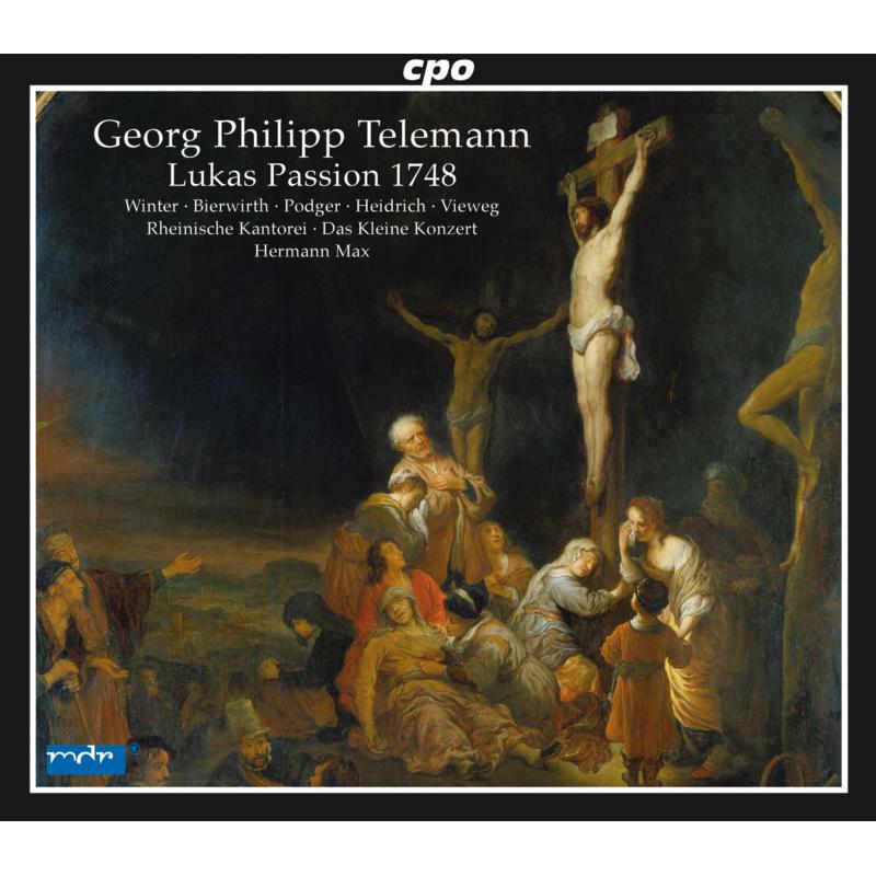 Solos:Rhein Kant:Klei Kon:Max - TELEMANN:LUKAS-PASSION - 777601-2