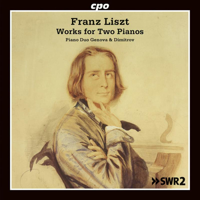 Piano Duo Genova & Dimirov - Liszt:Works For Two Pianos - 777896-2