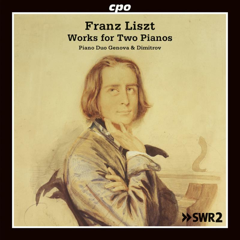 Piano Duo Genova & Dimirov - Liszt:Works For Two Pianos - 777896-2