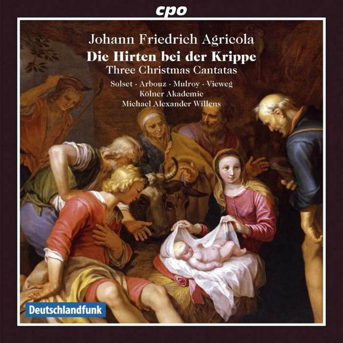 Koelner Akademie:Willens - Agricola: 3 Christmas Cantatas - 777921-2