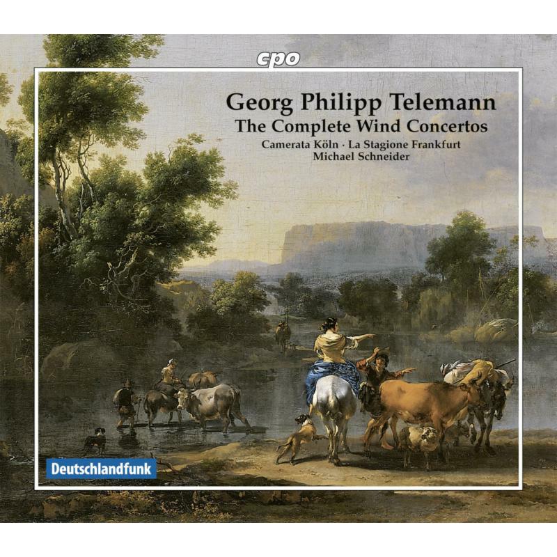 Stagine Frankfurt/Schneider - Telemann:Wind Concertos - 777939-2