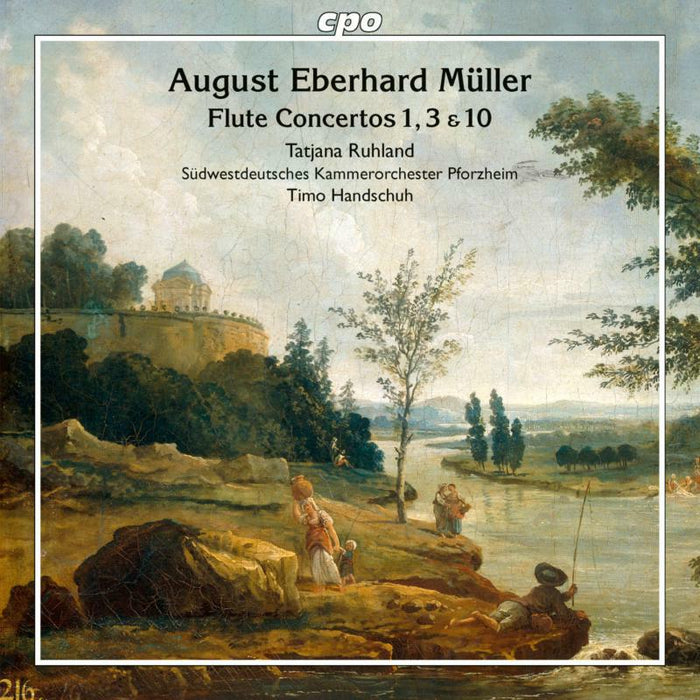 Ruhland - August Eberhard Müller: Flute Concertos 1, 3 & 10 - 777956-2