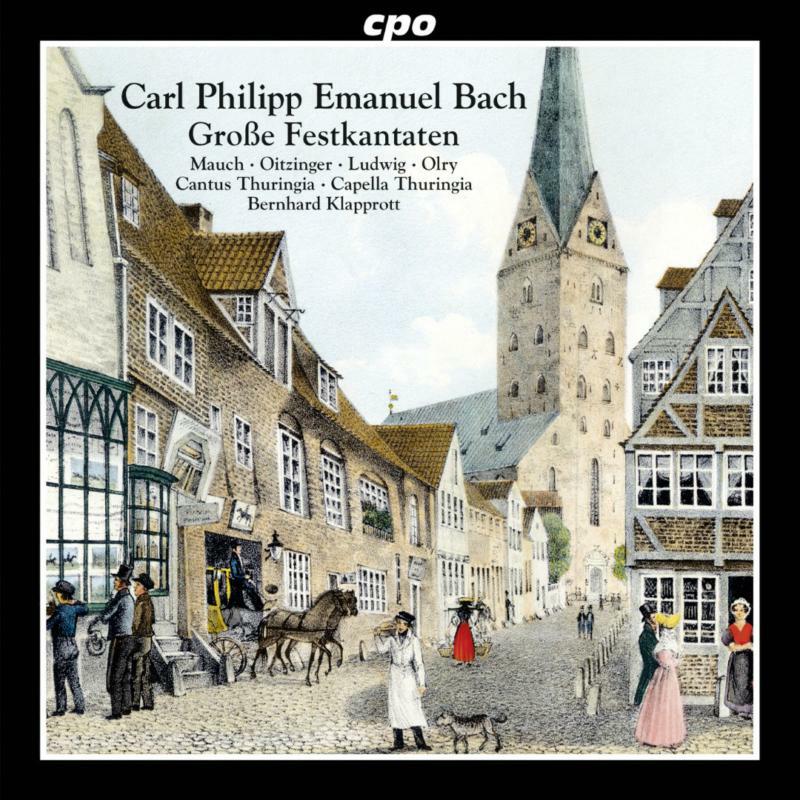 Various - CPE Bach: Festive Cantatas - 777958-2