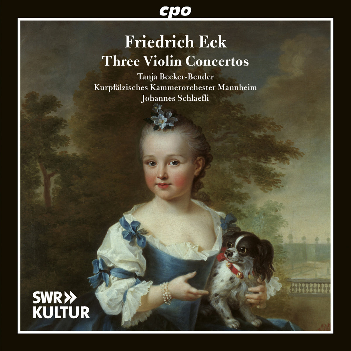 Tanja Becker-Bender; Kurpfalzisches Kammerorchester Mannheim; Johannes Schlaefli - Friedrich Eck: Three Violin Concertos - 777975-2