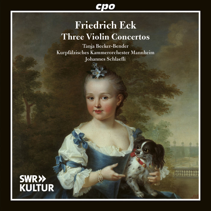 Tanja Becker-Bender; Kurpfalzisches Kammerorchester Mannheim; Johannes Schlaefli - Friedrich Eck: Three Violin Concertos - 777975-2