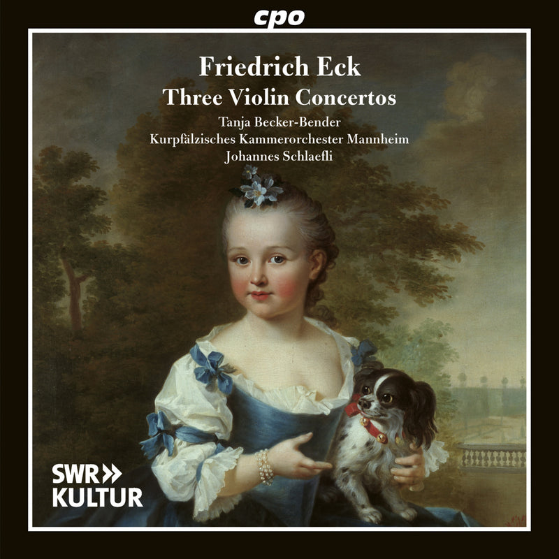 Tanja Becker-Bender; Kurpfalzisches Kammerorchester Mannheim; Johannes Schlaefli - Friedrich Eck: Three Violin Concertos - 777975-2