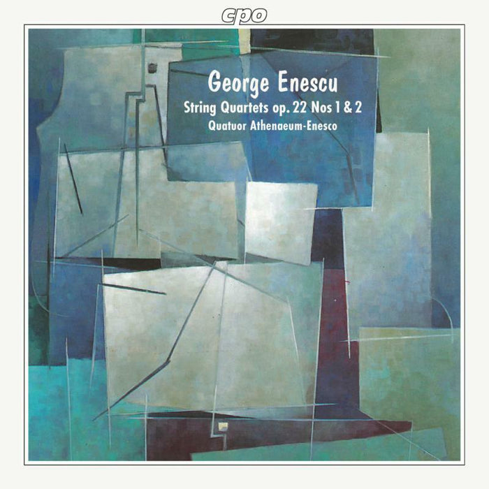 Quatuor Athenaeum Enesco - George Enescu: String Quartet op. 22 No. 1 in E flat major, String Quartet op 22 No. 2 in G major - 999068-2