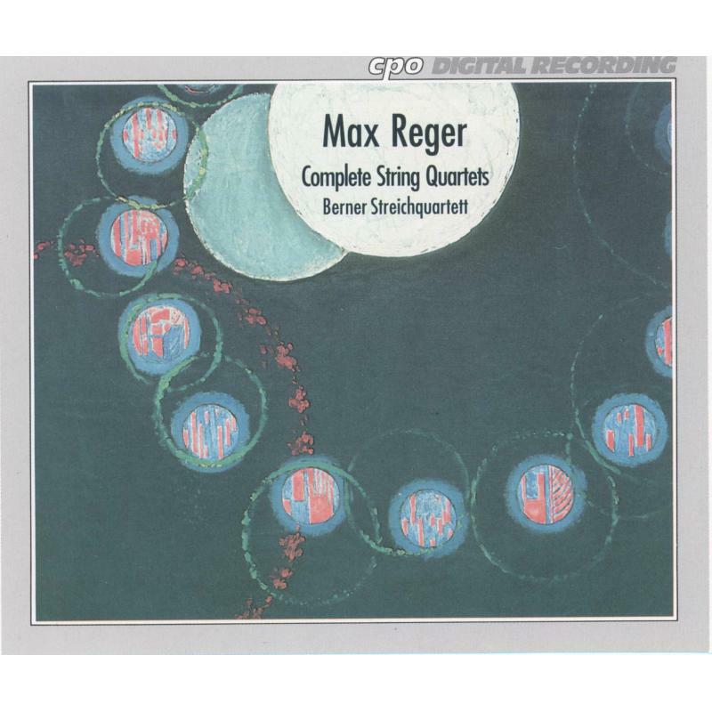 Berner Str 4Tet - REGER - STRING QUARTETS - 999069-2