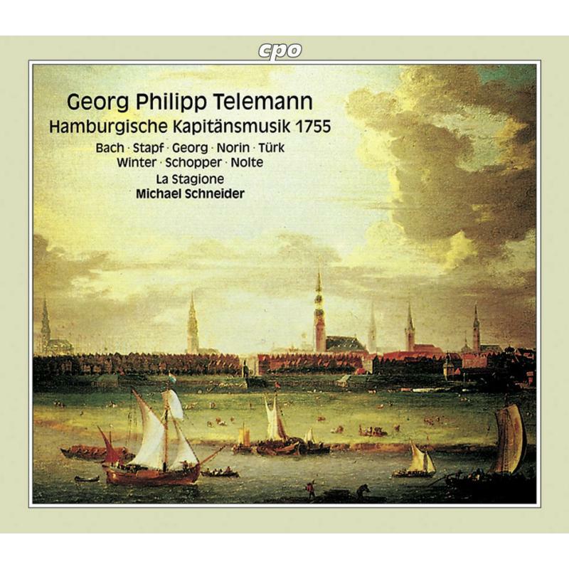 La Stagione:Bach:Norin:Turk - Telemann: Hamburgische Kapitänsmusik 1755 - 999211-2