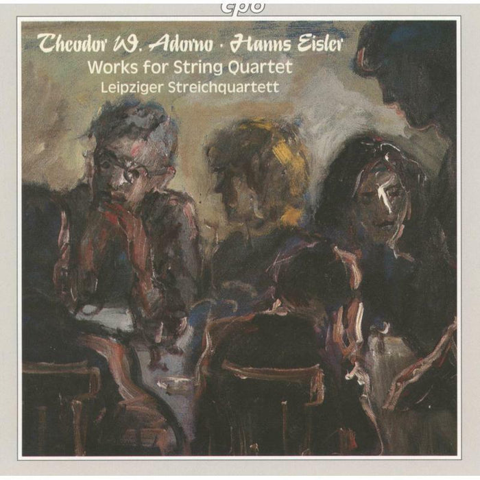 Leipzig String 4Tet - ADORNO/EISLER - STRING QUARTETS - 999341-2
