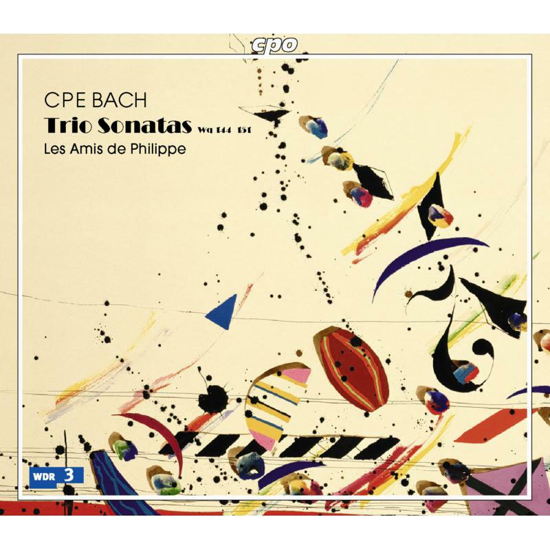 Les Amis De Philippe - TRIO SONATAS FOR FLUTE VIOLIN - 999495-2