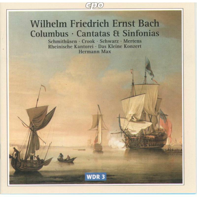 Das Kleine Kon:Rhein Kant:Max - BACH, W.F.E., CANTATAS SINFONIAS - 999672-2