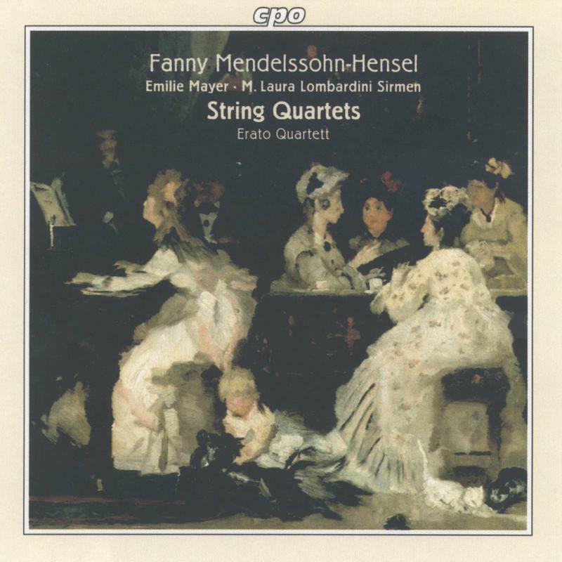 Erato 4Tet - MENDELSSOHN FANNY - STRING QUARTET IN E FLAT MAJOR - 999679-2