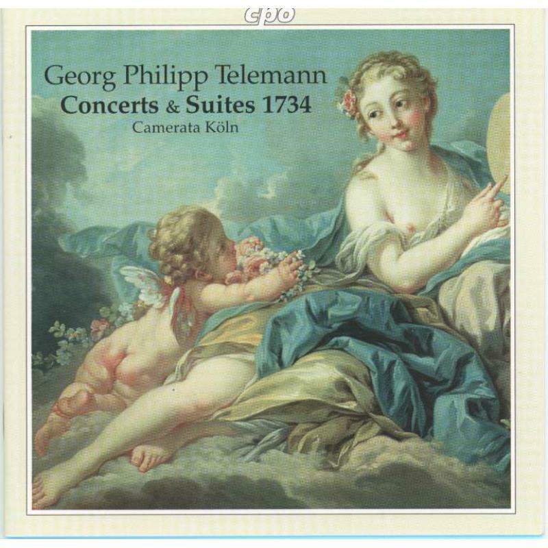 Camerata Koln - TELEMANN:CONCERTS SUITES 1734 - 999690-2