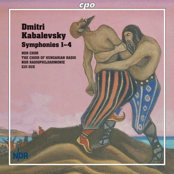 Ndr Chor:Ndr Radiophil:Oue - KABALEVSKY DMITRI - SYMPHONIES 1-4 - 999833-2