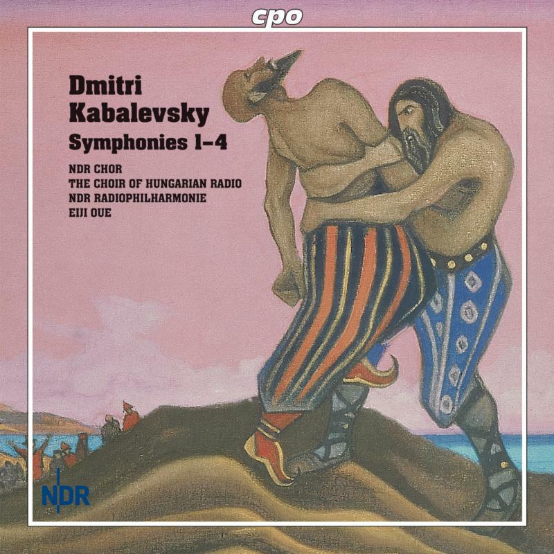 Ndr Chor:Ndr Radiophil:Oue - KABALEVSKY DMITRI - SYMPHONIES 1-4 - 999833-2