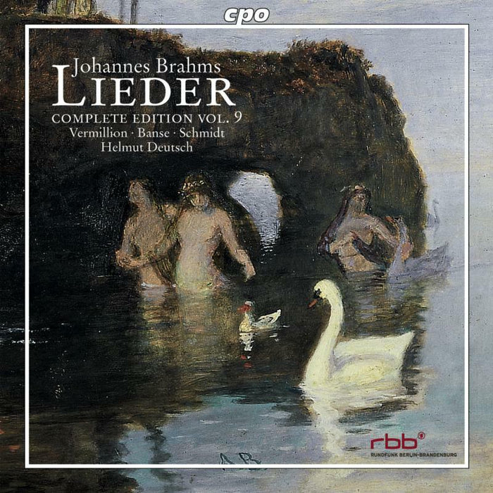 Vermillion:Banse:Deutsch - BRAHMS:COMPLETE LIEDER VOL.9 - 999840-2