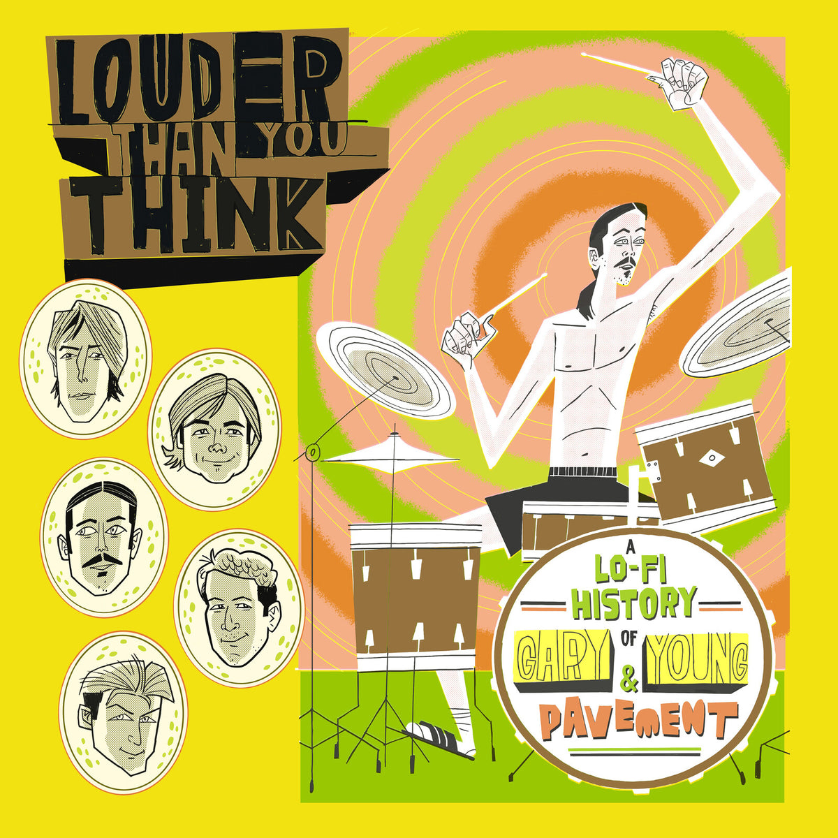 Various Artists - Louder Than You Think: A Lo-Fi History of Gary Young & Pavement (Original Motion Picture Soundtrack) - IP094