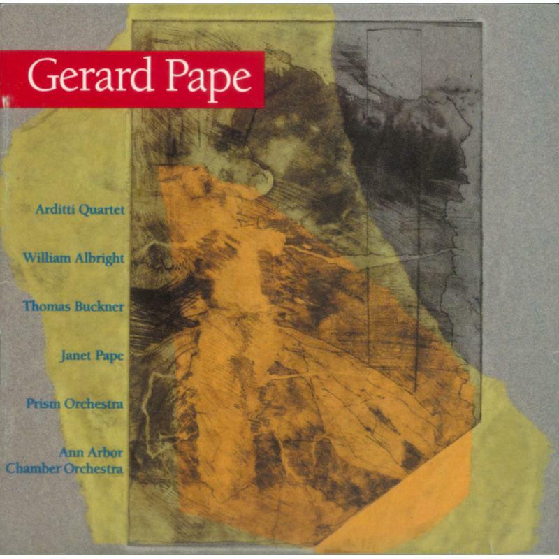 Various - Gerard Pape: Music of Gerard Pape - MOD-CD-26