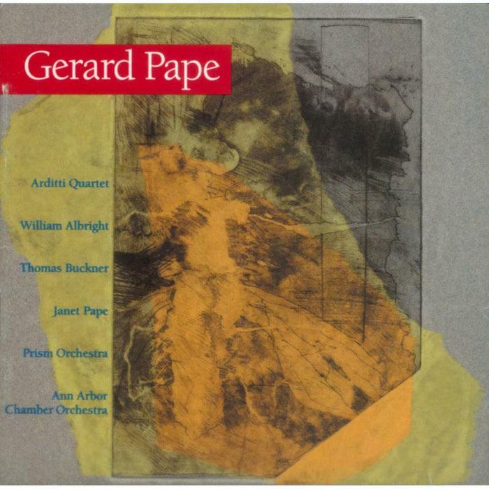 Various - Gerard Pape: Music of Gerard Pape - MOD-CD-26