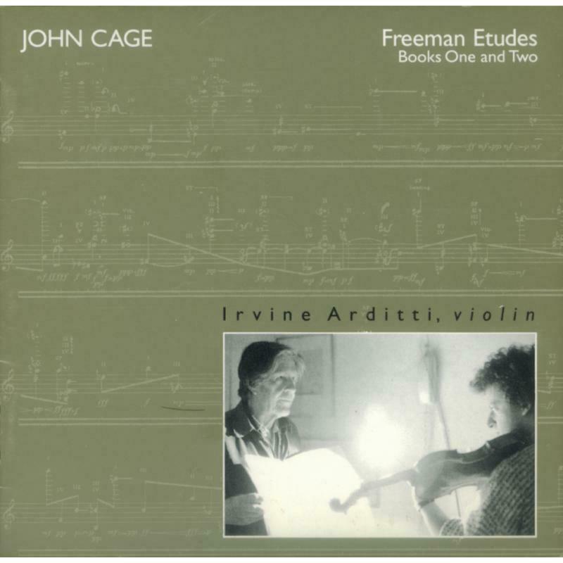 Irvine Arditti - John Cage: Cage Edition 7-Freeman Etudes, Books 1 & 2 - MOD-CD-32