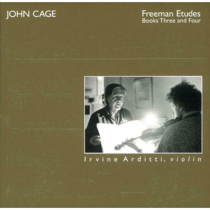 Irvine Arditti - John Cage: Cage Edition 9-Freeman Etudes, Books 3 & 19 - MOD-CD-37