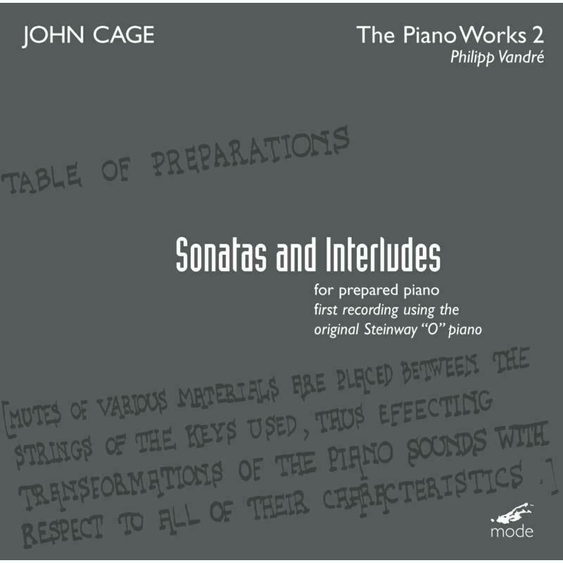 Philipp Vandre - John Cage: Cage Edition 14-The Piano Works 2 - MOD-CD-50