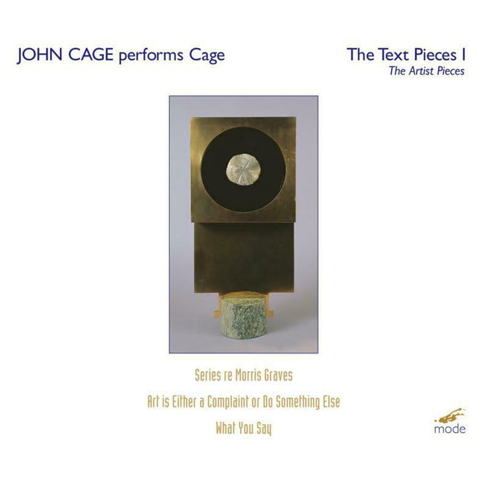 John Cage - John Cage: John Cage performs Cage - The Text Pieces 1: The Artists Pieces - MOD-CD-84