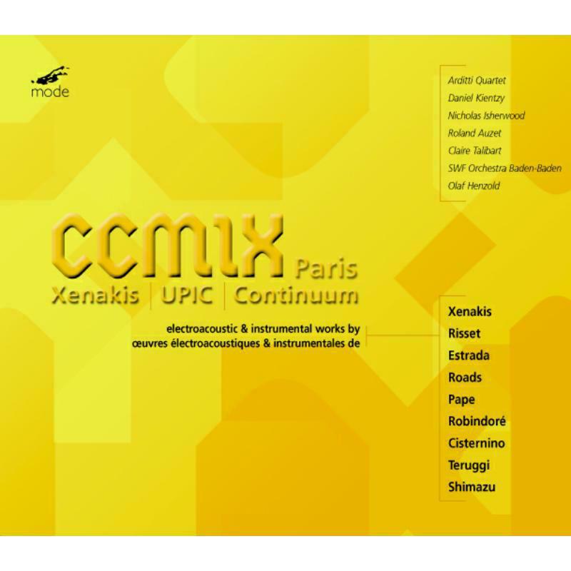 Upic Studio/Ccmix/Paris - CCMIX Paris: New Electroacoustic Works - MOD-CD-98