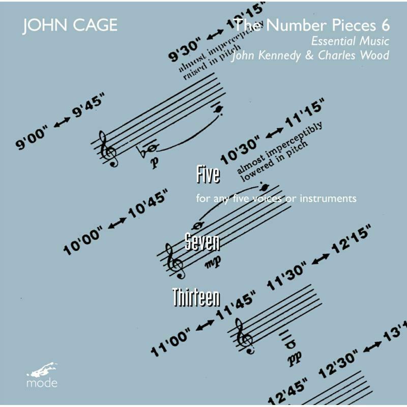 Essential Music - John Cage: Cage Edition 44-The Number Pieces 6 - MOD-CD-239