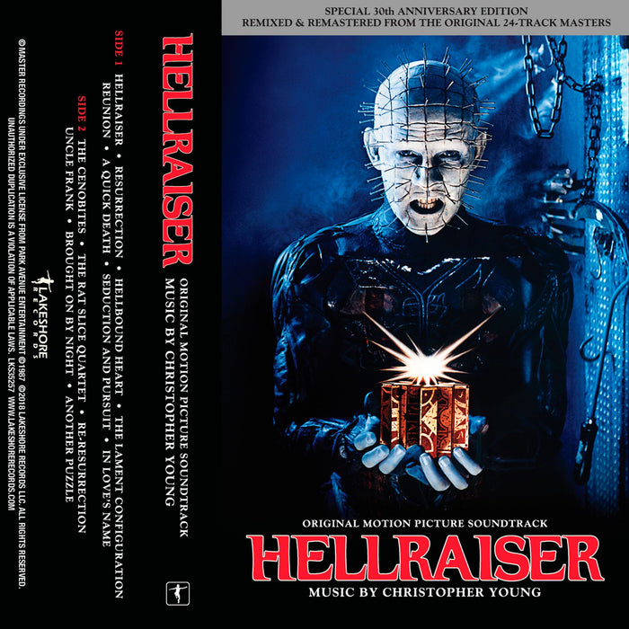 Christopher Young - Hellraiser 30th Anniversary Edition (Original Motion Picture Score) - LKS35257CS